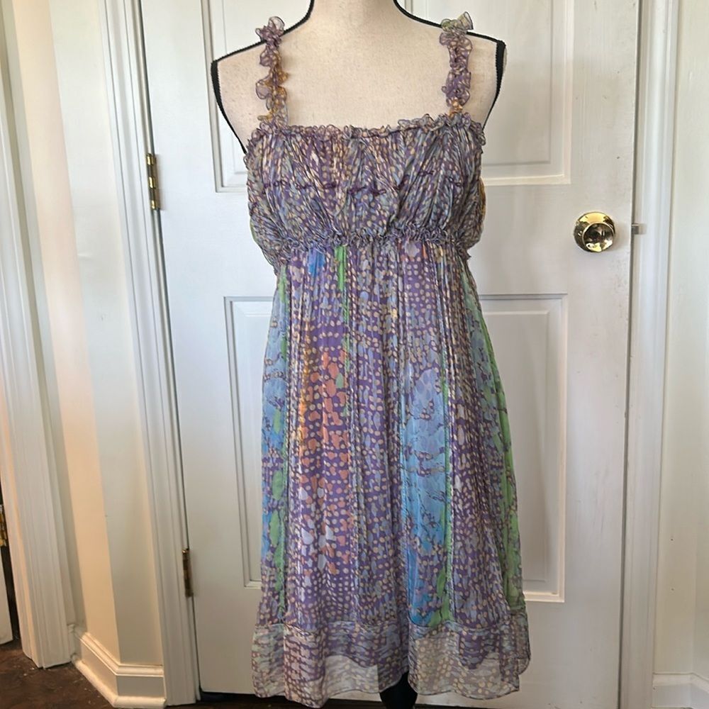 LEON MAX LIMITED EDITION SILK DRESS